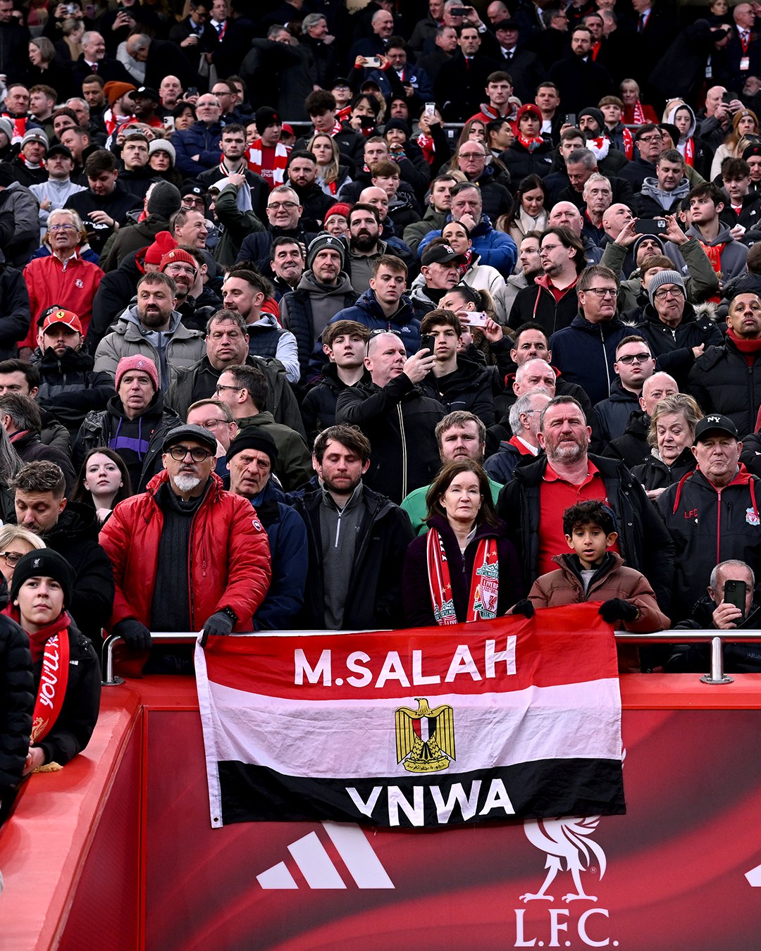 جماهير ليفربول تعشق محمد صلاح