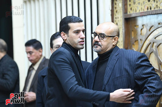 عزاء الفنان الراحل سعيد مختار عزاء الفنان الراحل سعيد مختار