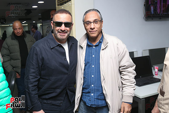 زيارة أحمد السقا لليوم السابع  (8)