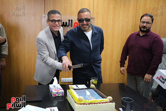 رئيس تحرير اليوم السابع عبدالفتاح عبد المنعم والنجم أحمد السقا رئيس تحرير اليوم السابع عبدالفتاح عبد المنعم والنجم أحمد السقا