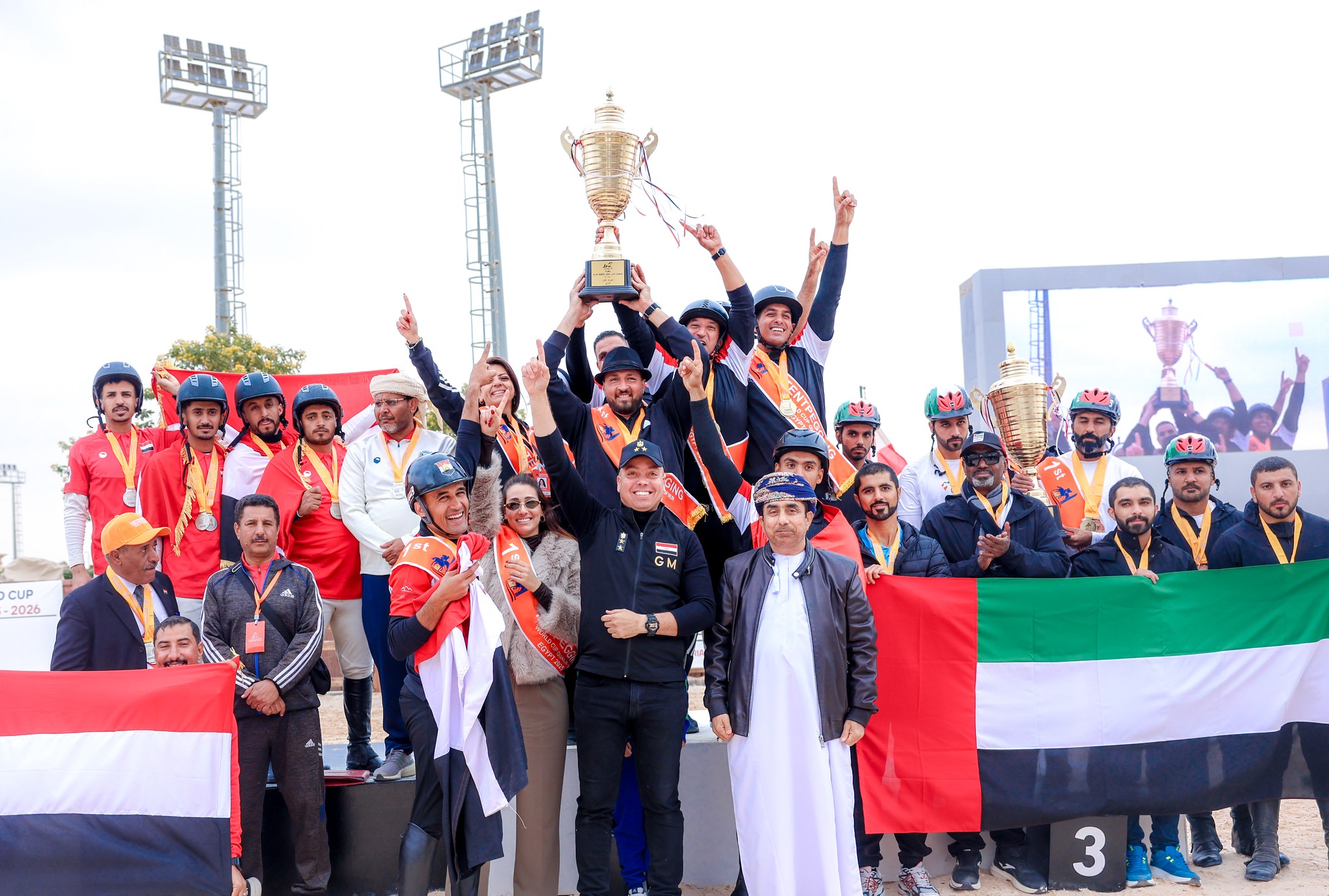 الاحتفال بكاس البطولة الاحتفال بكاس البطولة