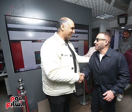 وائل السمري مع أحمد السقا رئيس التحرير التنفيذي وائل السمري مع أحمد السقا رئيس التحرير التنفيذي