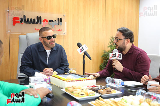 علي الكشوطي و أحمد السقا خلال الندوة علي الكشوطي و أحمد السقا خلال الندوة