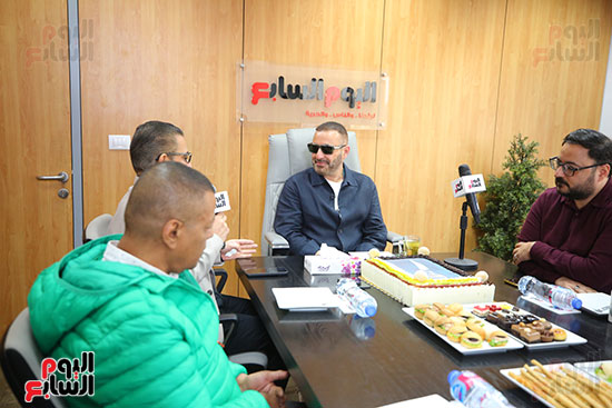 ندوة الفنان أحمد السقا باليوم السابع ندوة الفنان أحمد السقا باليوم السابع