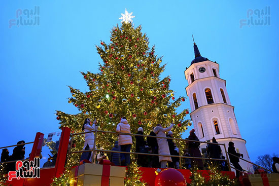 ساحة الكاتدرائية خلال احتفالات ساحة الكاتدرائية خلال احتفالات