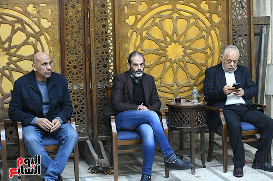 جانب من عزاء سعيد مختار جانب من عزاء سعيد مختار