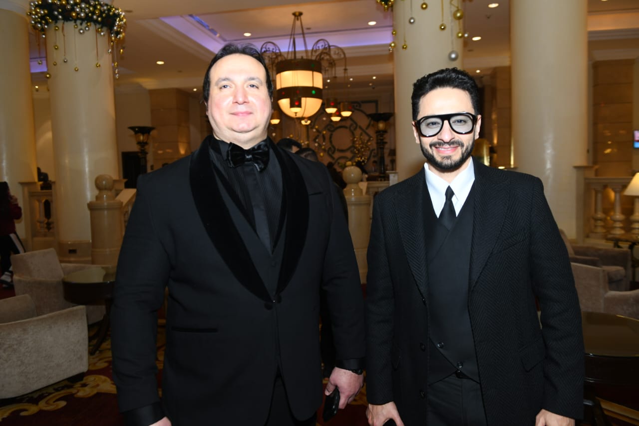 حمادة هلال في حفل الزفاف حمادة هلال في حفل الزفاف