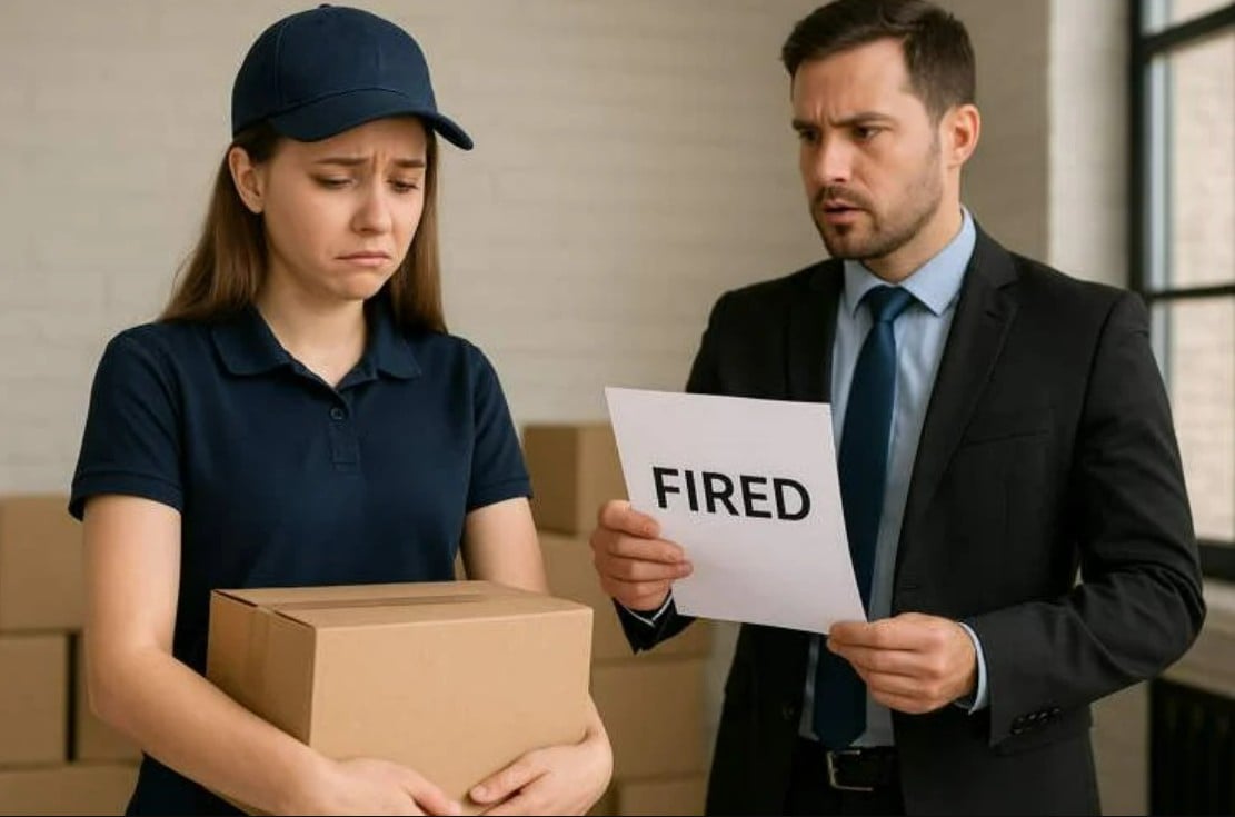 طرد موظفة من شركتها لحضورها المبكر للعمل طرد موظفة من شركتها لحضورها المبكر للعمل