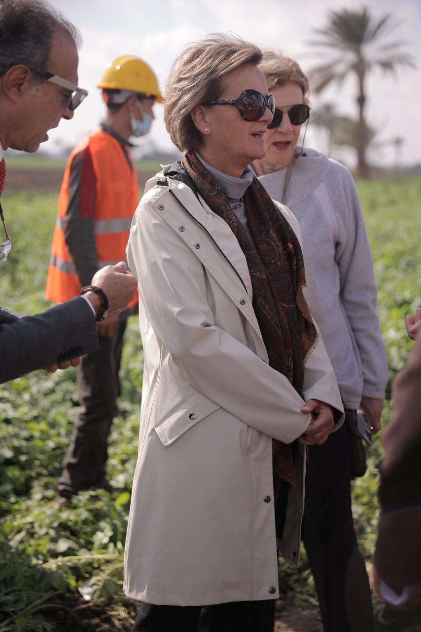 سفيرة الاتحاد الاوروبى فى مصر