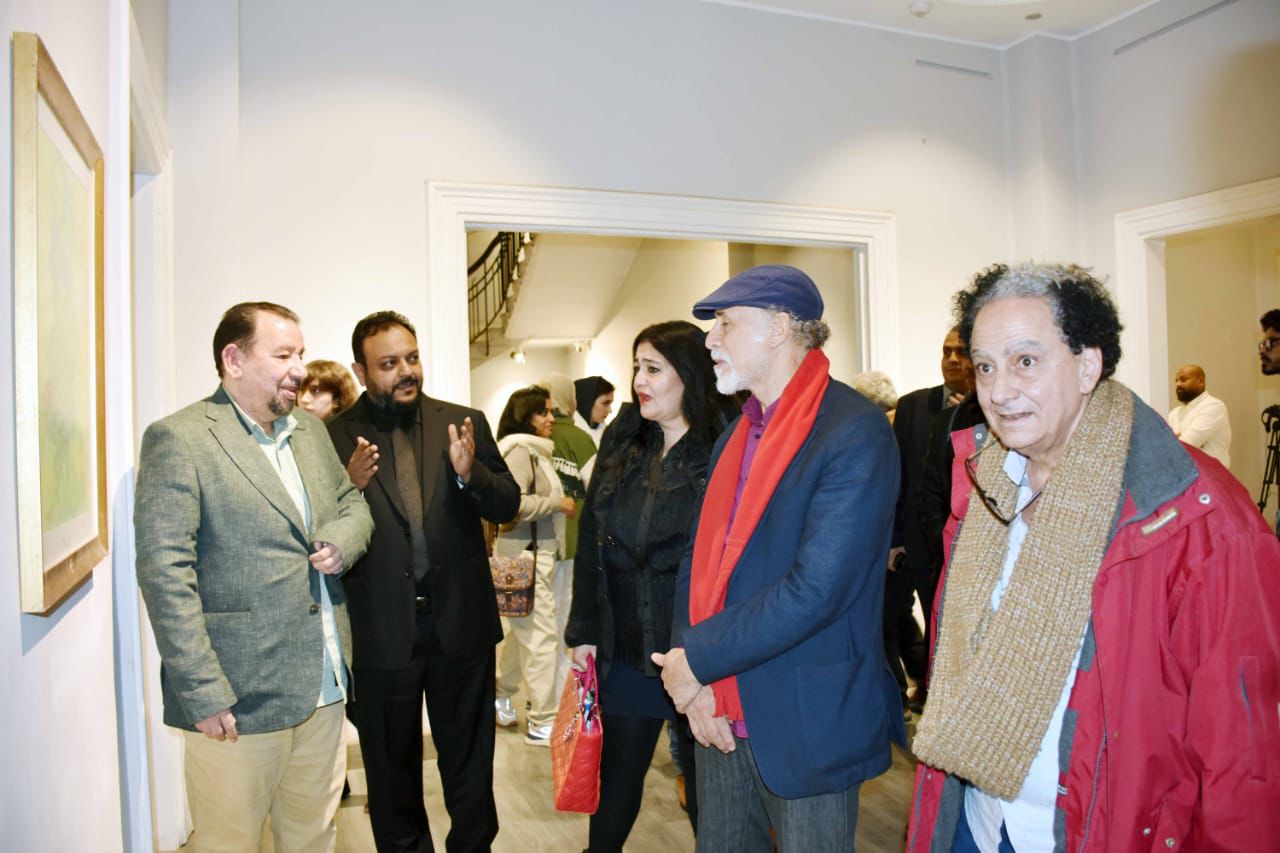 في افتتاح معرض معرض أعمال رائد الفن التشكيلي السعودي الراحل الدكتور عبد الحليم رضوي في افتتاح معرض معرض أعمال رائد الفن التشكيلي السعودي الراحل الدكتور عبد الحليم رضوي