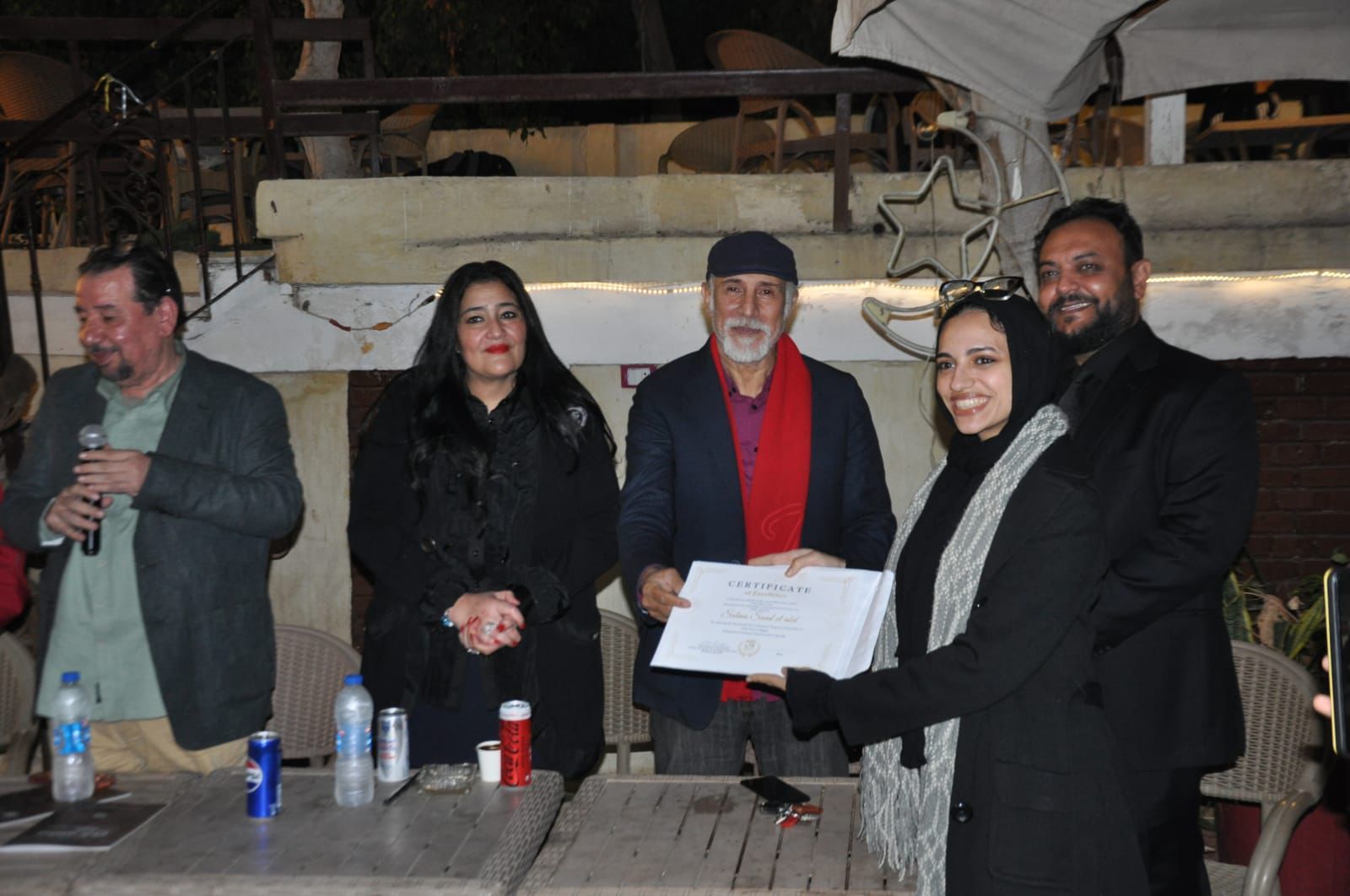 في المعرض في المعرض