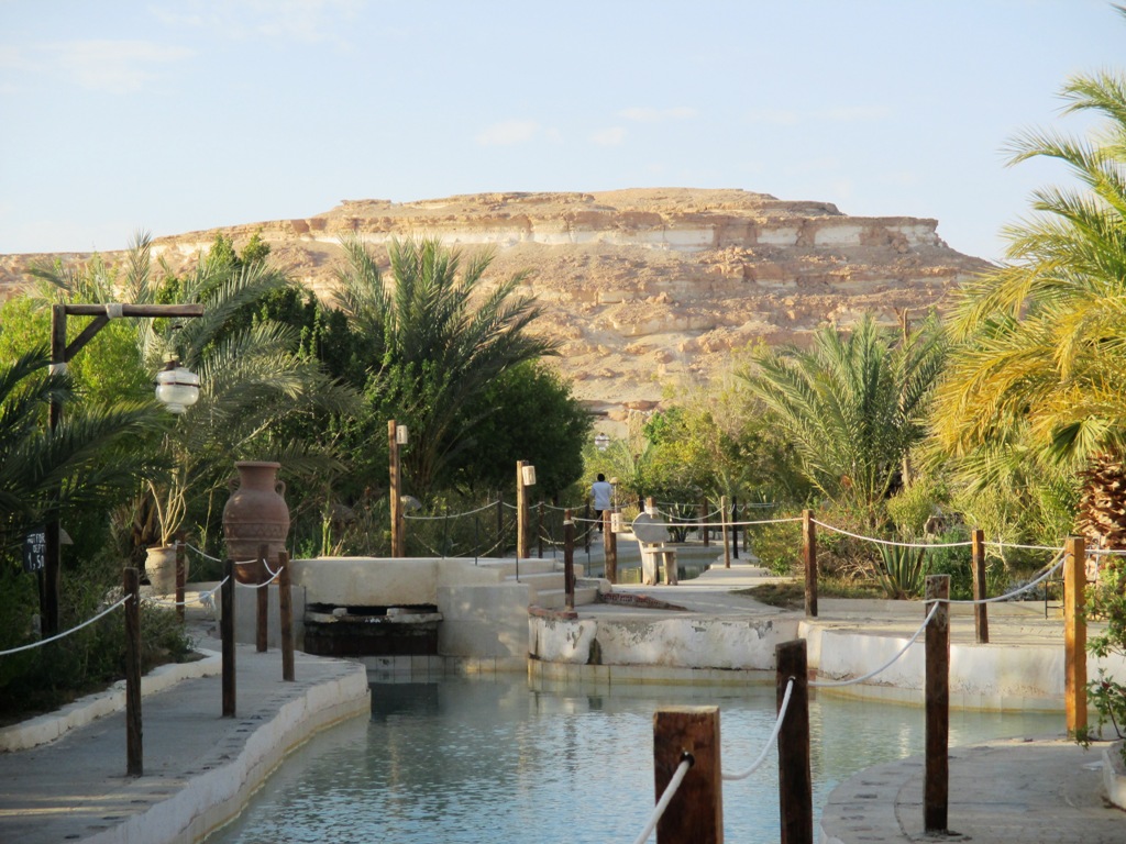 احد فنادق واحة سيوة