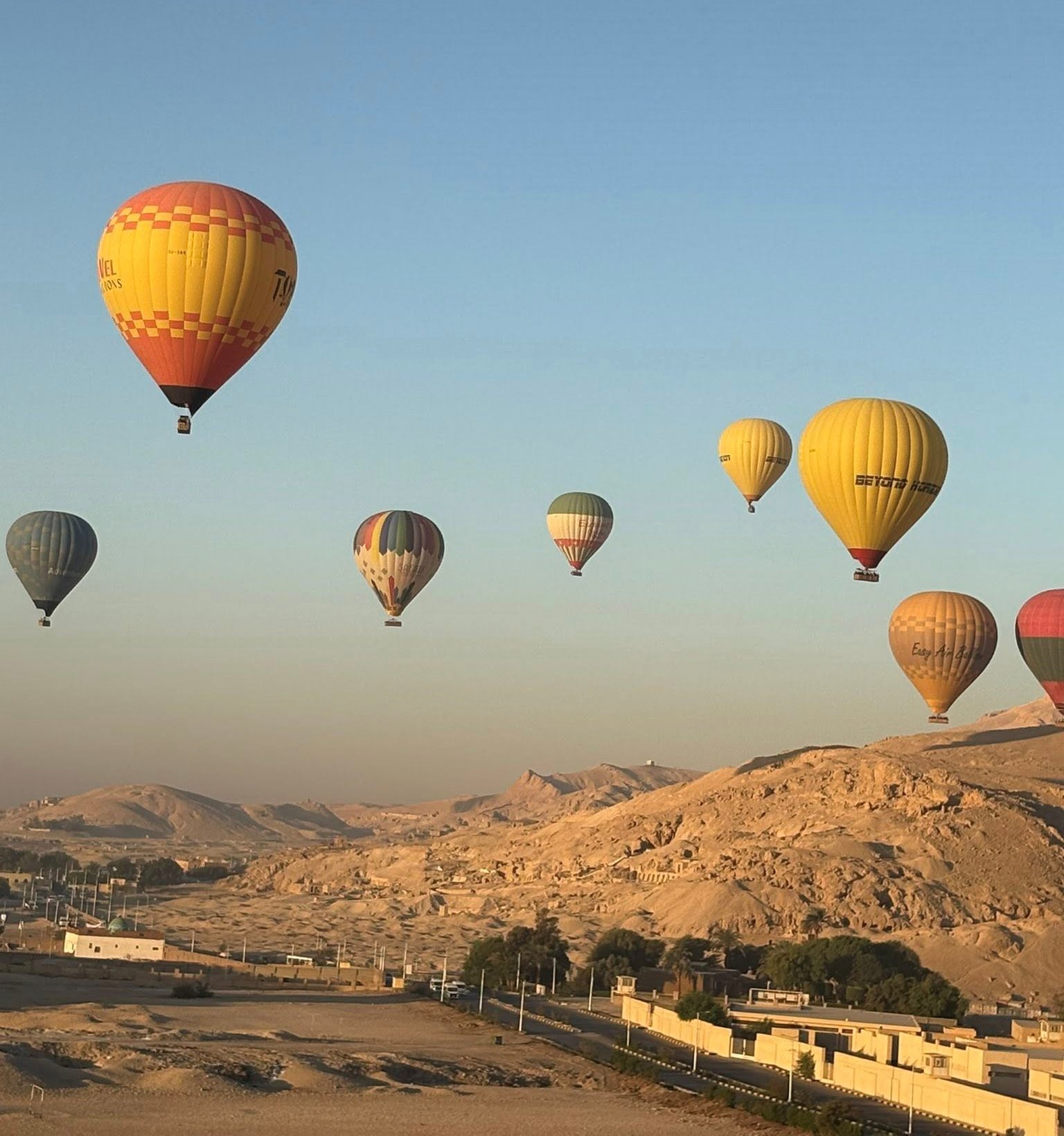 سماء غرب الأقصر تشهد تحليق 46 رحلة بالون طائر سماء غرب الأقصر تشهد تحليق 46 رحلة بالون طائر