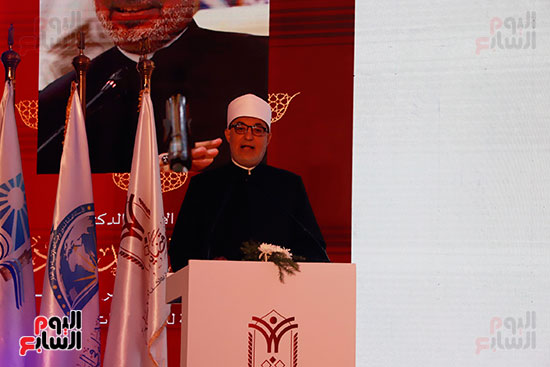 مفتى الجمهوربة خلال إلقاء كلمته