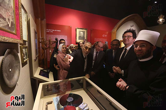 وزيرا الثقافة والأوقاف في متحف  قرّاء القرآن الكريم