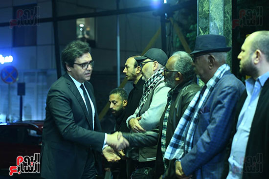 عزاء الناشر محمد هاشم بمسجد عمر مكرم (12)