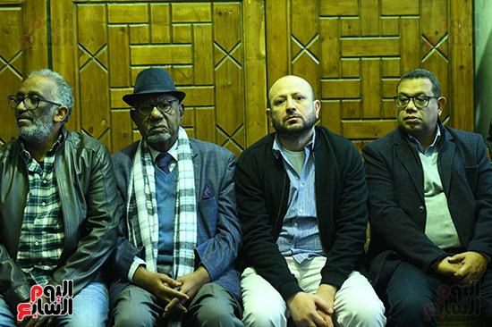 عزاء الناشر محمد هاشم بمسجد عمر مكرم (2)