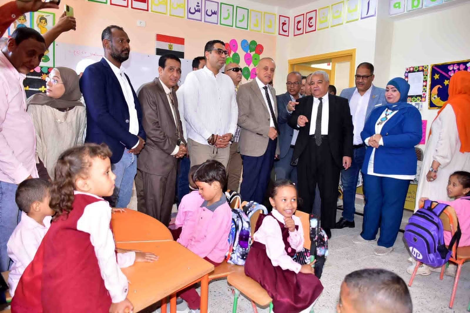 إنجازات الأبنية التعليمية في 2025 بمحافظة الأقصر