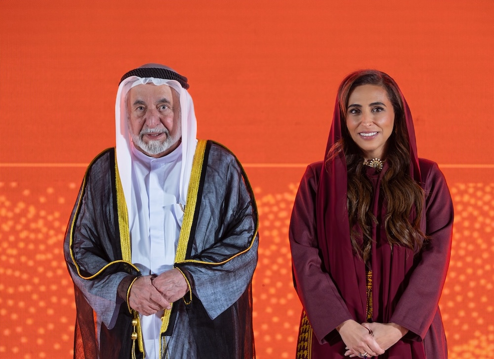 الشيخ الدكتور سلطان القاسمى والشيخة بدور القاسمى الشيخ الدكتور سلطان القاسمى والشيخة بدور القاسمى