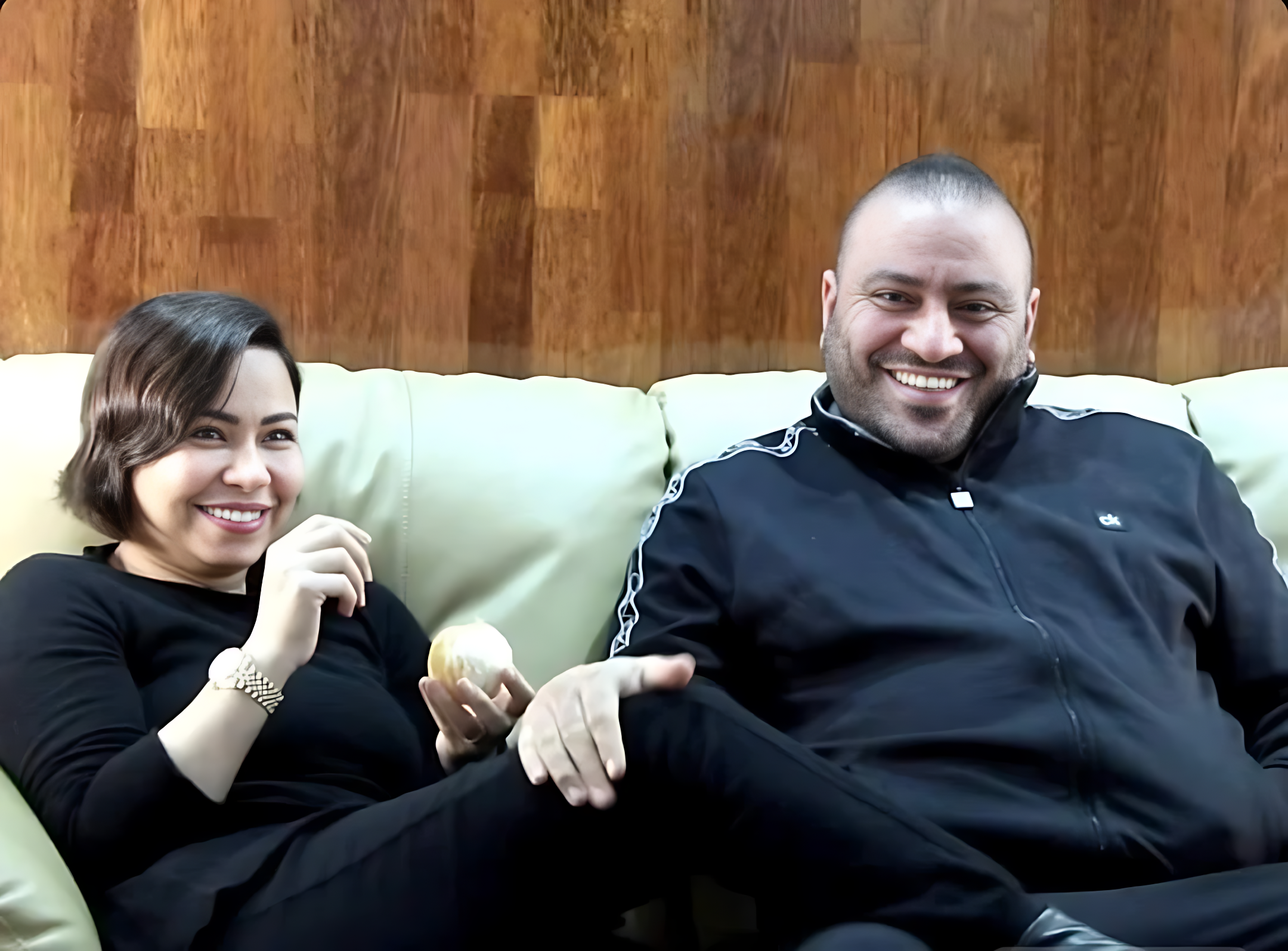 شيرين عبد الوهاب وشقيقها محمد