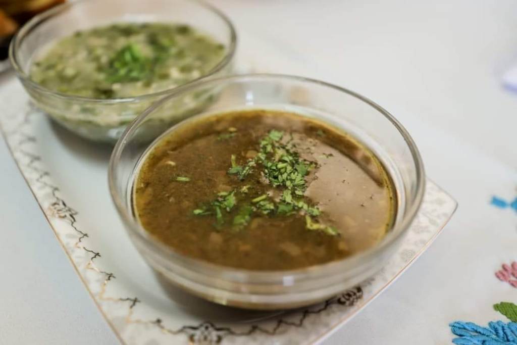 الأطباق للمأكولات التراثية فى المسابقة