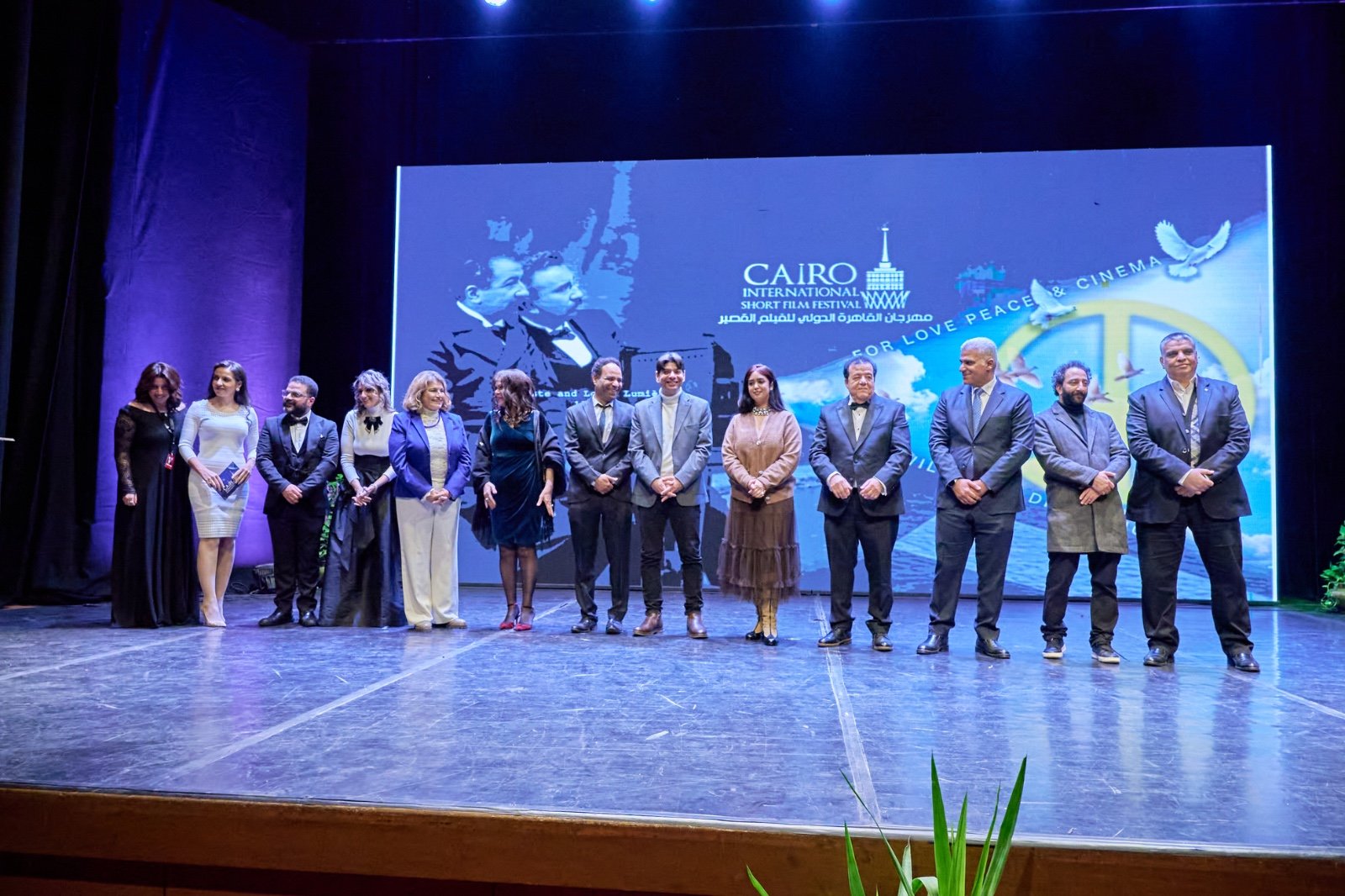 افتتاح الدورة السابعة من مهرجان القاهرة الدولي للفيلم القصير بدار الأوبرا (1)