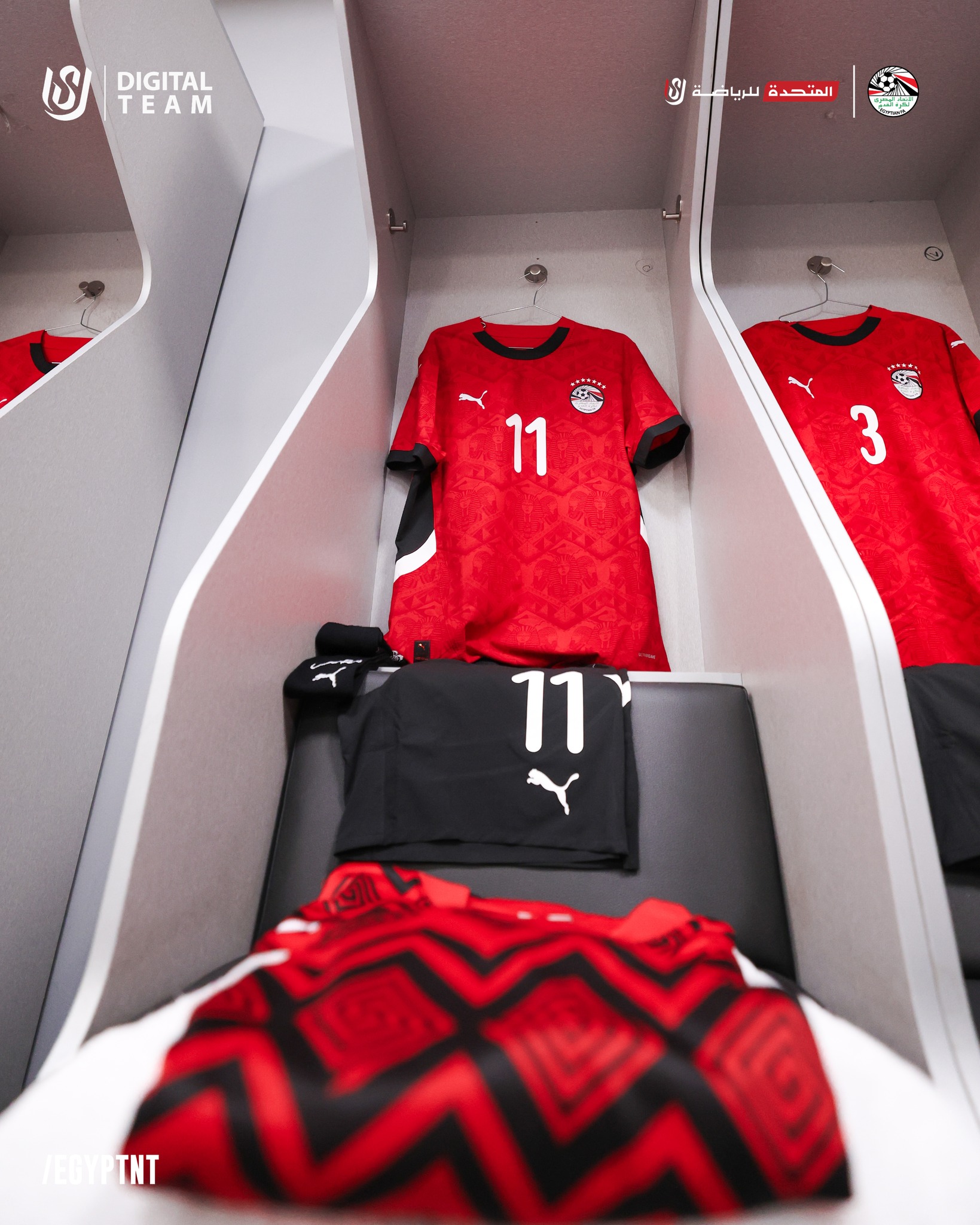 غرفة ملابس منتخب مصر  (3)