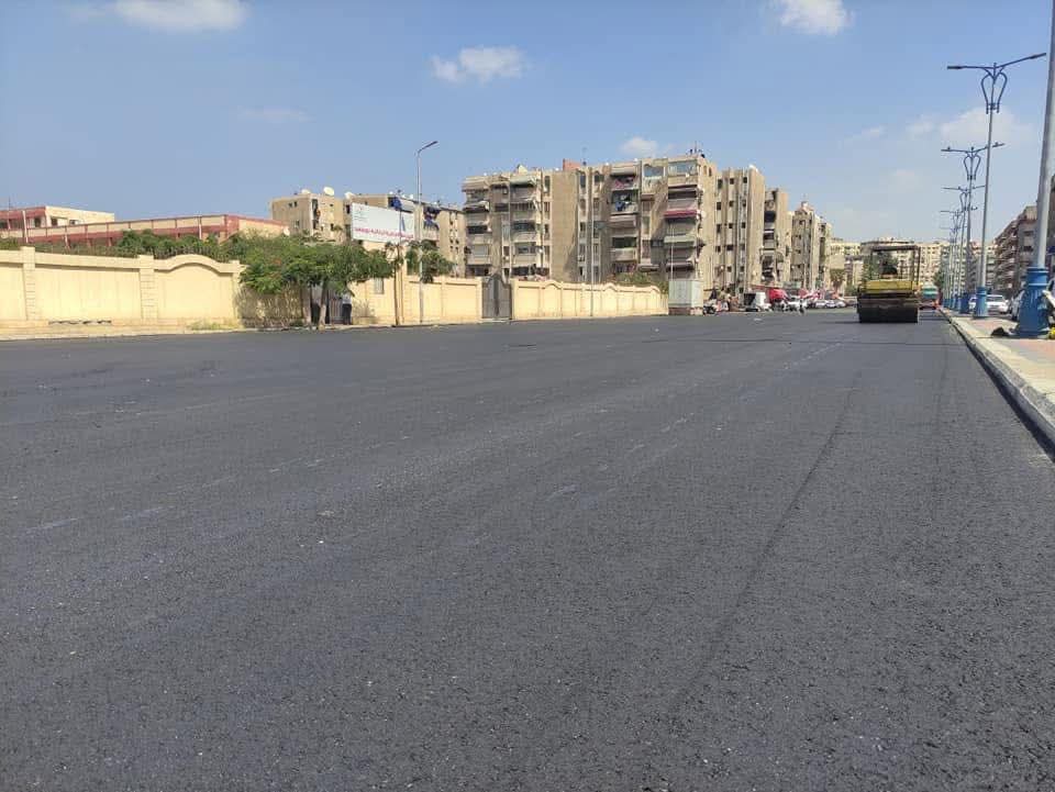 رصف شزارع المنطقة