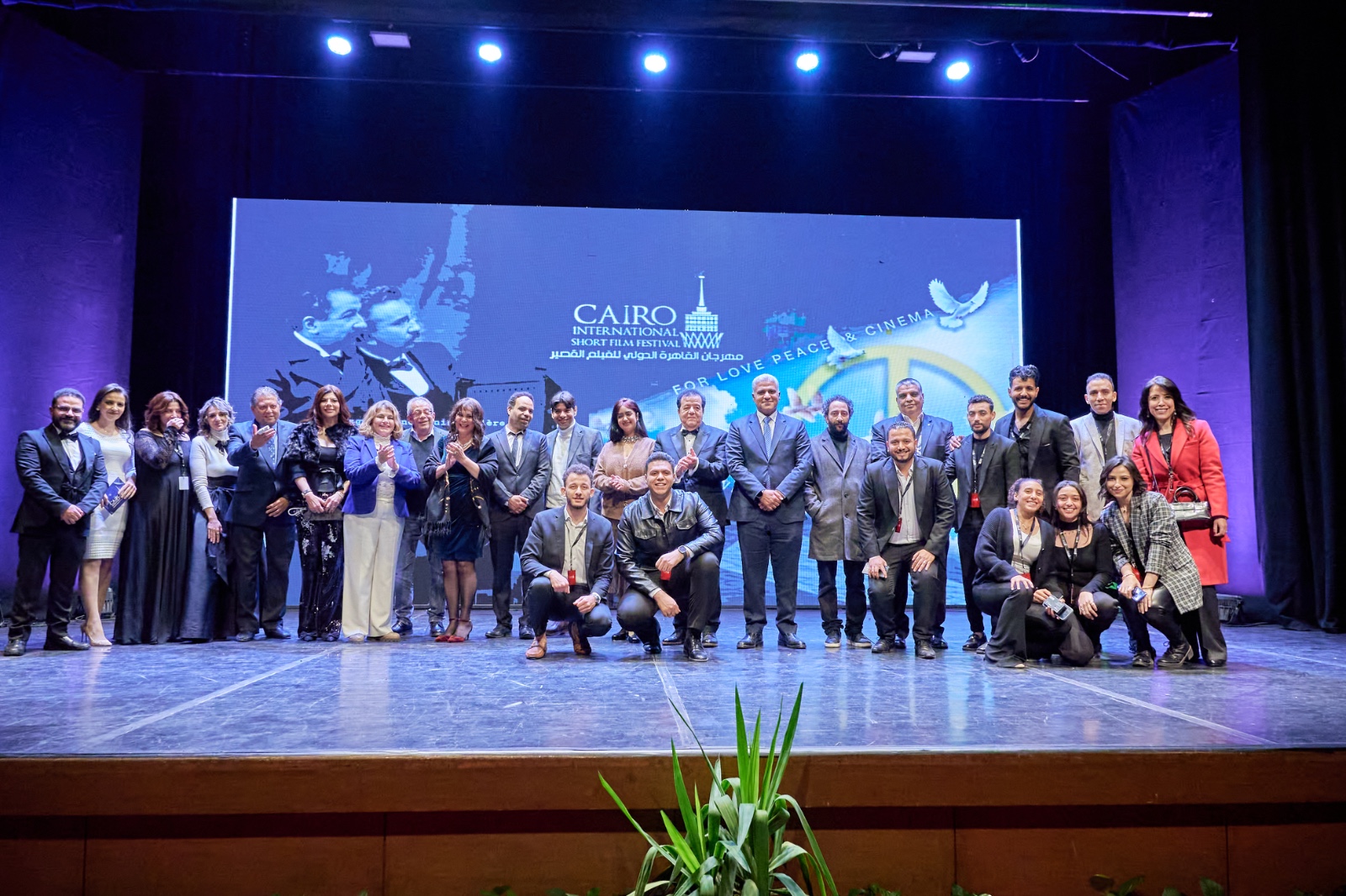 افتتاح الدورة السابعة من مهرجان القاهرة الدولي للفيلم القصير بدار الأوبرا (8)