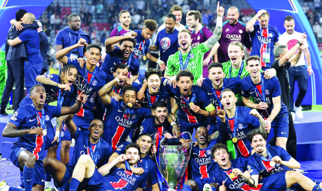 باريس سان جيرمان بطل أوروبا باريس سان جيرمان بطل أوروبا