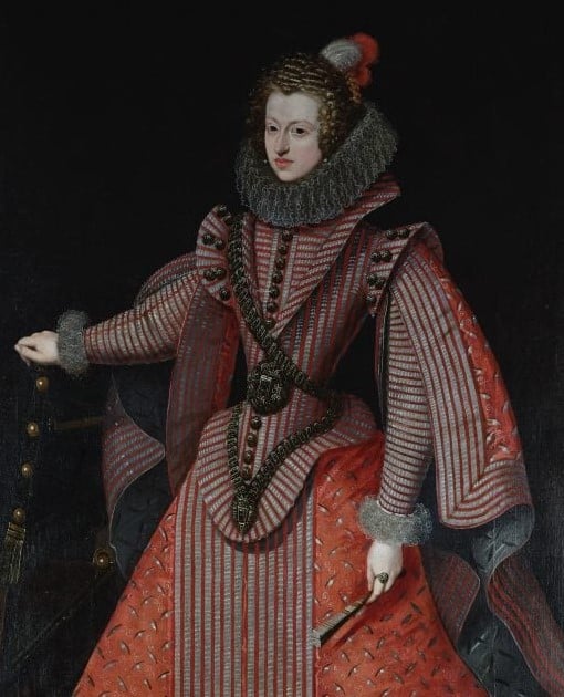 صورة ماريا، ملكة المجر، إمبراطورة الإمبراطورية الرومانية المقدسة (1628-1646