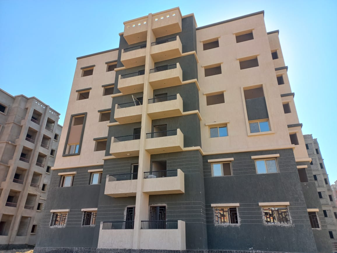 اول عمارات تنفذ بالكامل داخل مشروع الاسكان الاخضر (1)