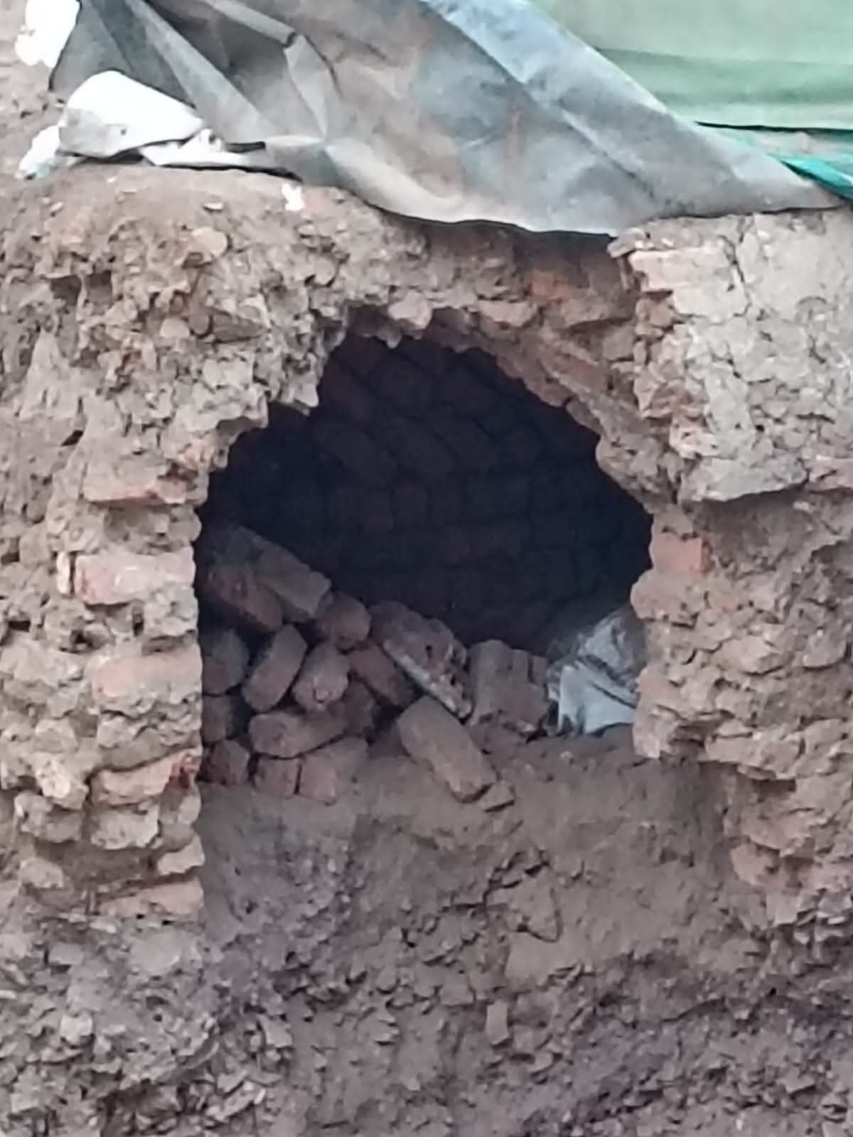 إنهيار ضريح الملاح (4)