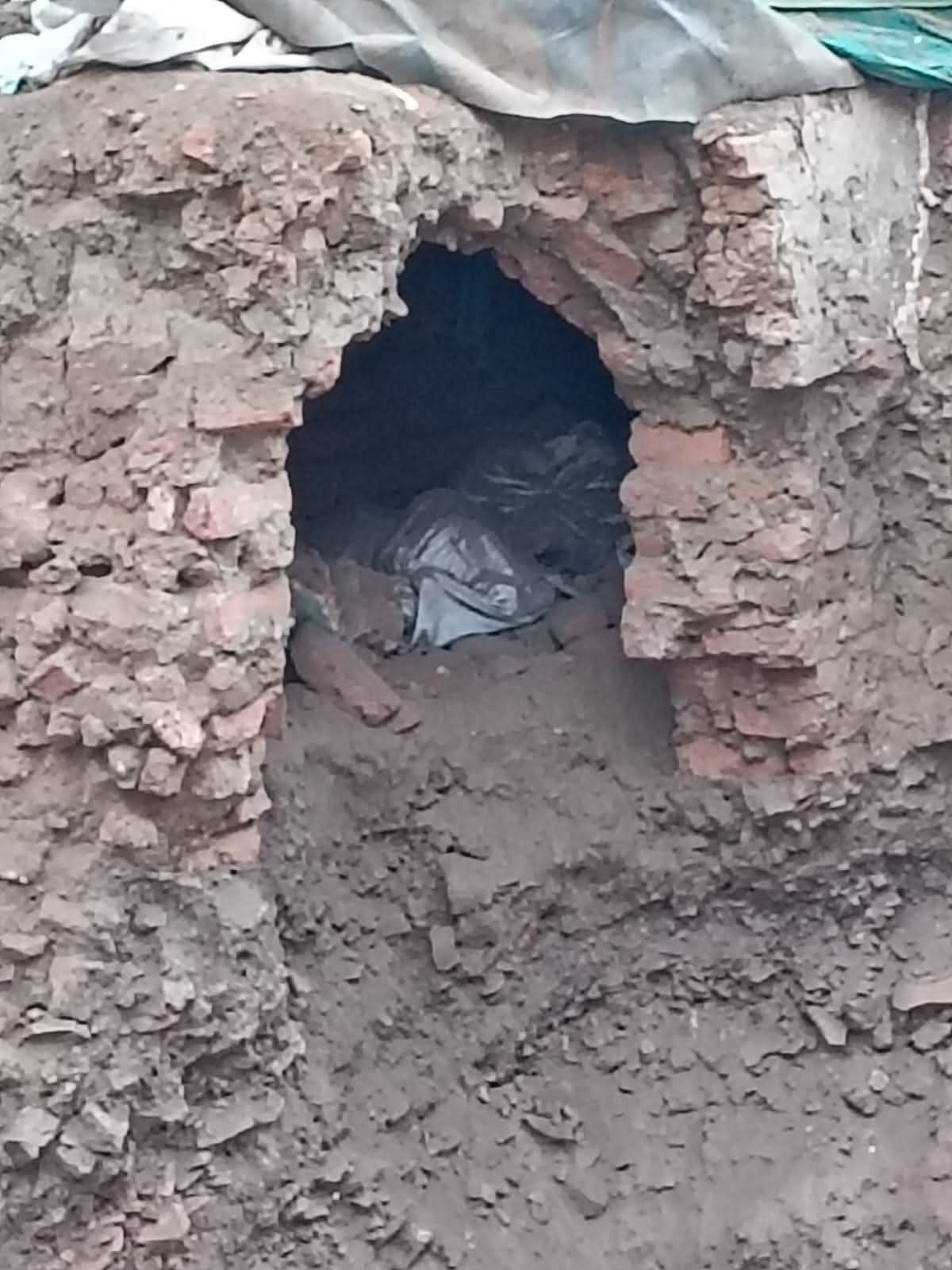 إنهيار ضريح الملاح (2)