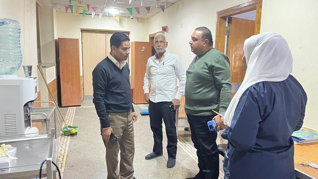 وكيل صحة الأقصر في جولة لمتابعة انتظام العمل في مستشفى القرنة