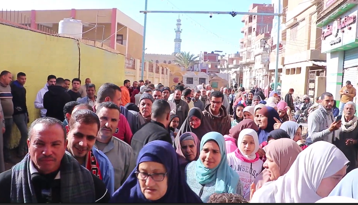 اقبال كبير من الناخبين 
