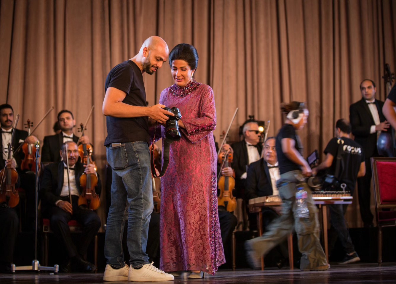 أحمد مراد ومنى زكي