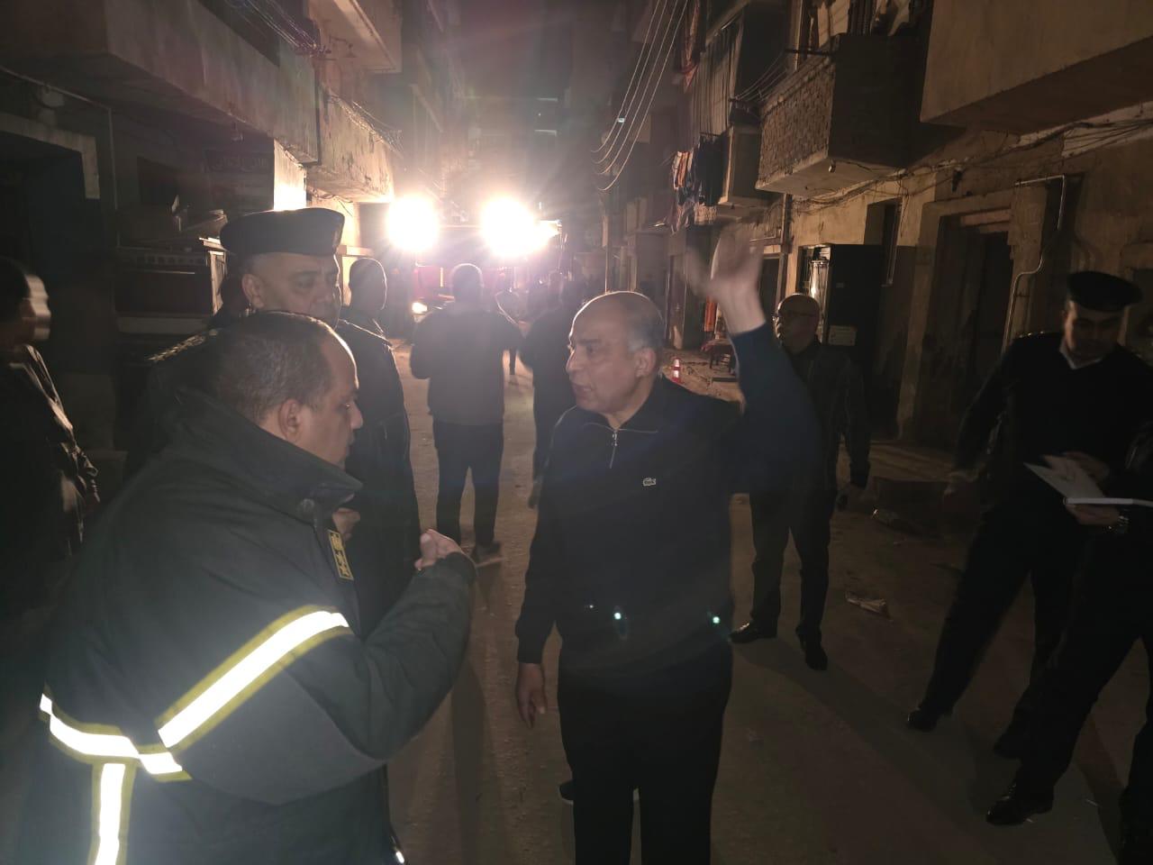 جانب من المنزل المنهار جانب من المنزل المنهار