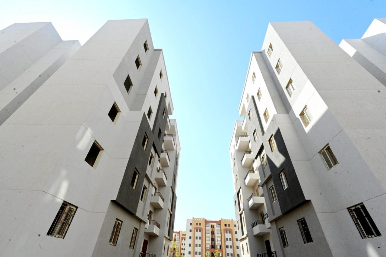 اول عمارات تنفذ بالكامل داخل مشروع الاسكان الاخضر (14)