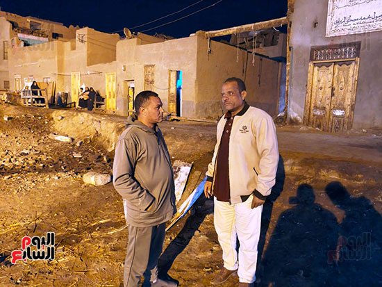 إنهيار جزئي لجدار في منزل  (2)