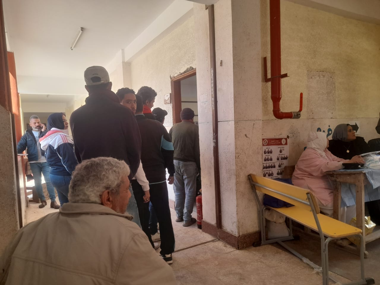 طوابير في اللجان