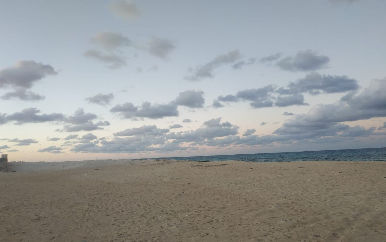 هدوء وجمال على شواطئ مطروح في الشتاء