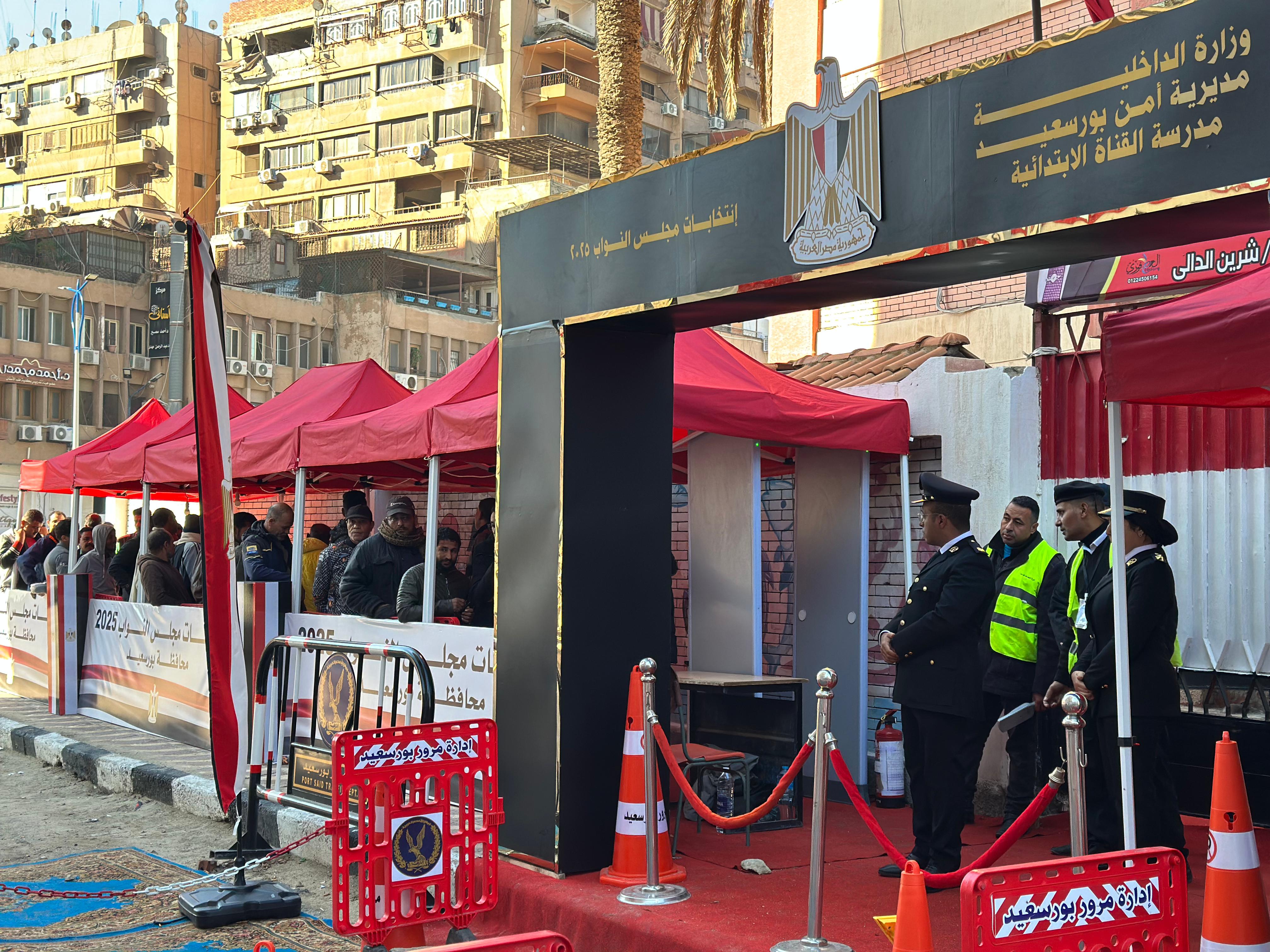 تجهيزات اللجان والاقبال ببورسعيد