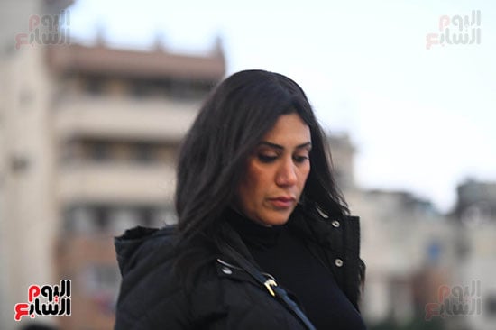 نيفين مندور،جنازة نيفين مندور،وفاة نيفين مندور،عزاء نيفين مندور،جثمان نيفين مندور، (7)