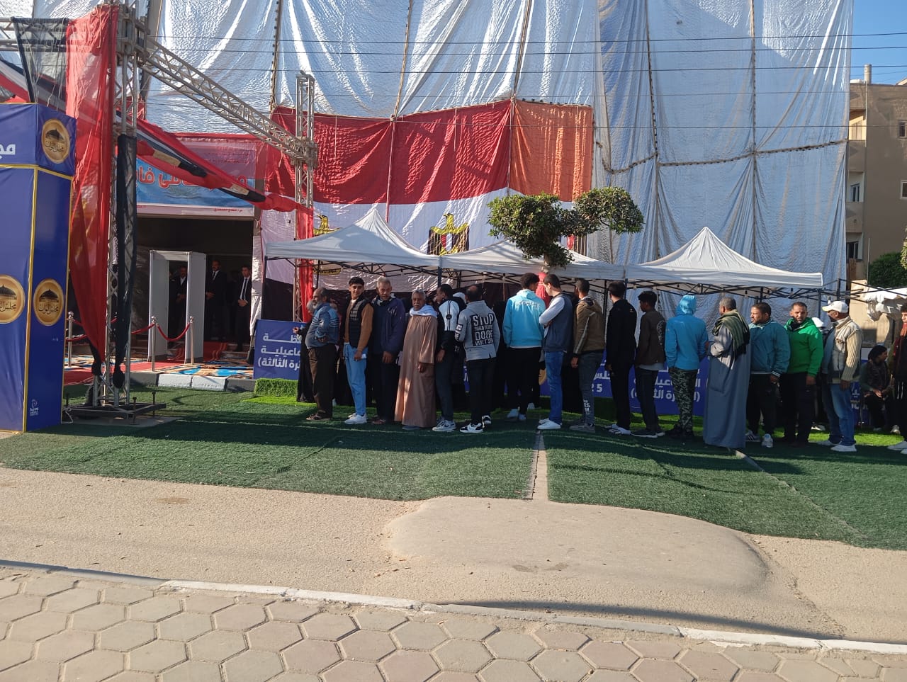 اقبال كبير على لجان مركز فايد جولة إعادة انتخابات مجلس النواب بالإسماعيلية (1)