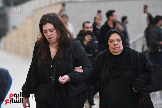 نيفين مندور،جنازة نيفين مندور،وفاة نيفين مندور،عزاء نيفين مندور،جثمان نيفين مندور، (6)