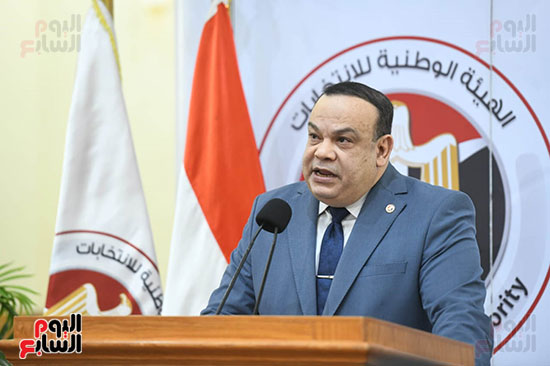 القاضى حازم بدوى رئيس الهيئة