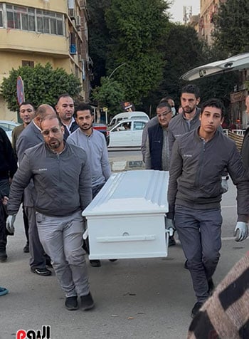 نيفين مندور،جنازة نيفين مندور،وفاة نيفين مندور،عزاء نيفين مندور،جثمان نيفين مندور، (3)