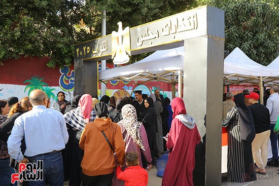 توافد الناخبيين توافد الناخبيين