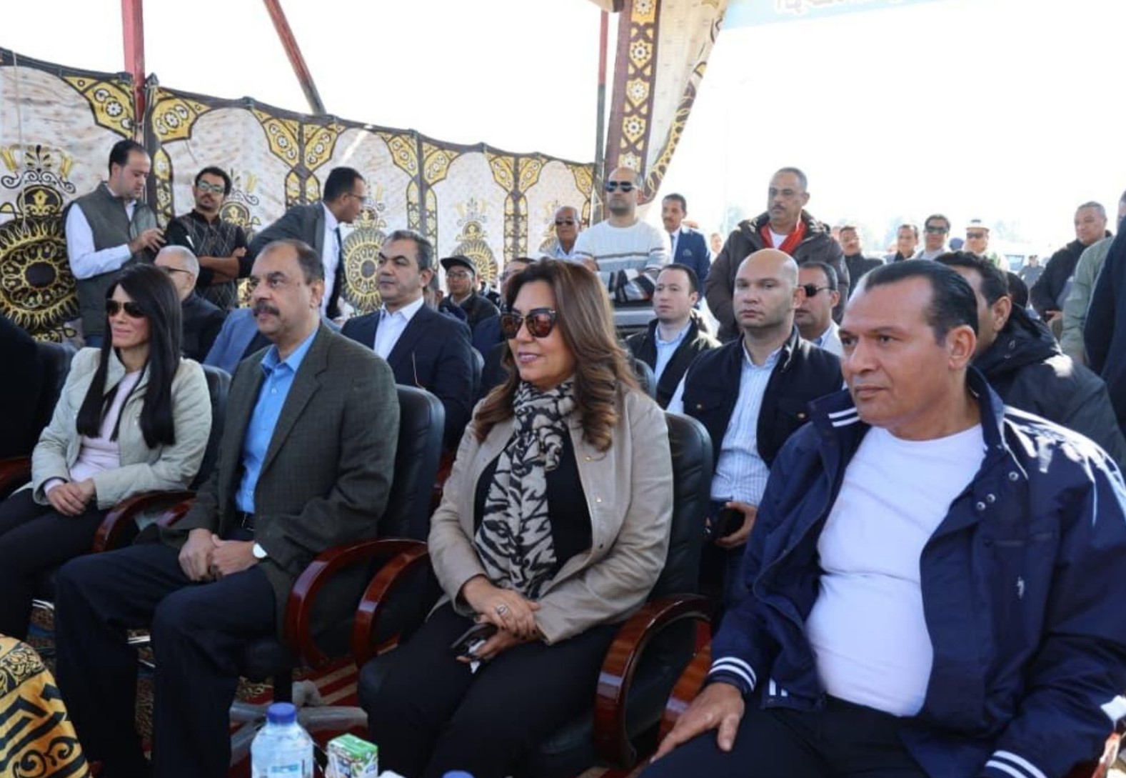 وزيرة التنمية المحلية بالمنطقة الصناعية وزيرة التنمية المحلية بالمنطقة الصناعية